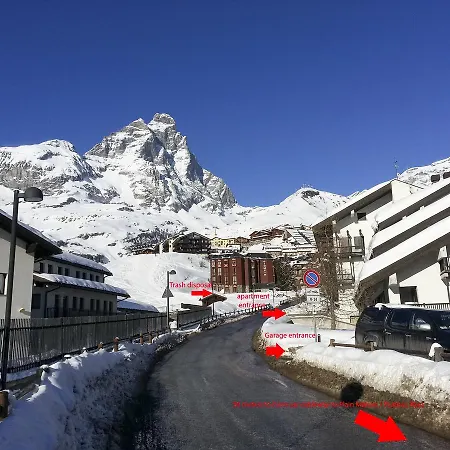Apartment Cervinia Near Funicular With Private Garage *